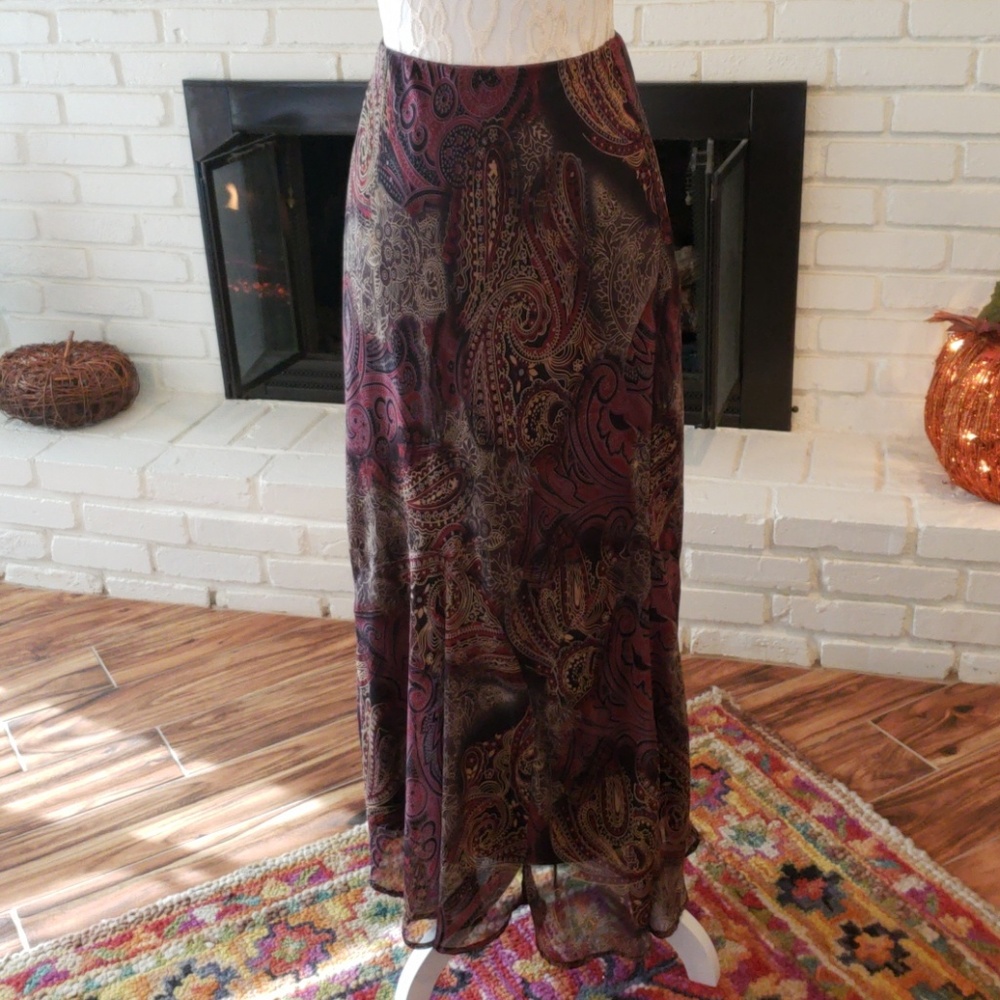 FASHION BUG 0X SKIRT Godet flounce